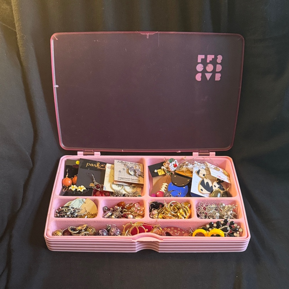 Caboodle full of Pierced Earrings